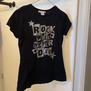 Rock will Never Die T-shirt